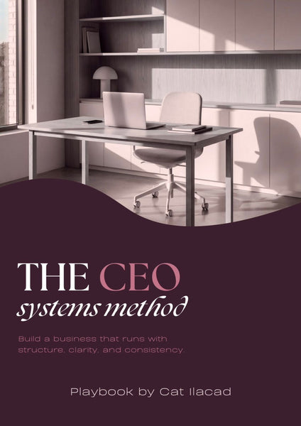 CEO Systems Method — 30-Day Business Playbook